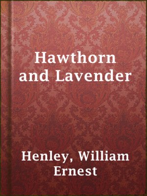 Hawthorn and Lavender - ebook